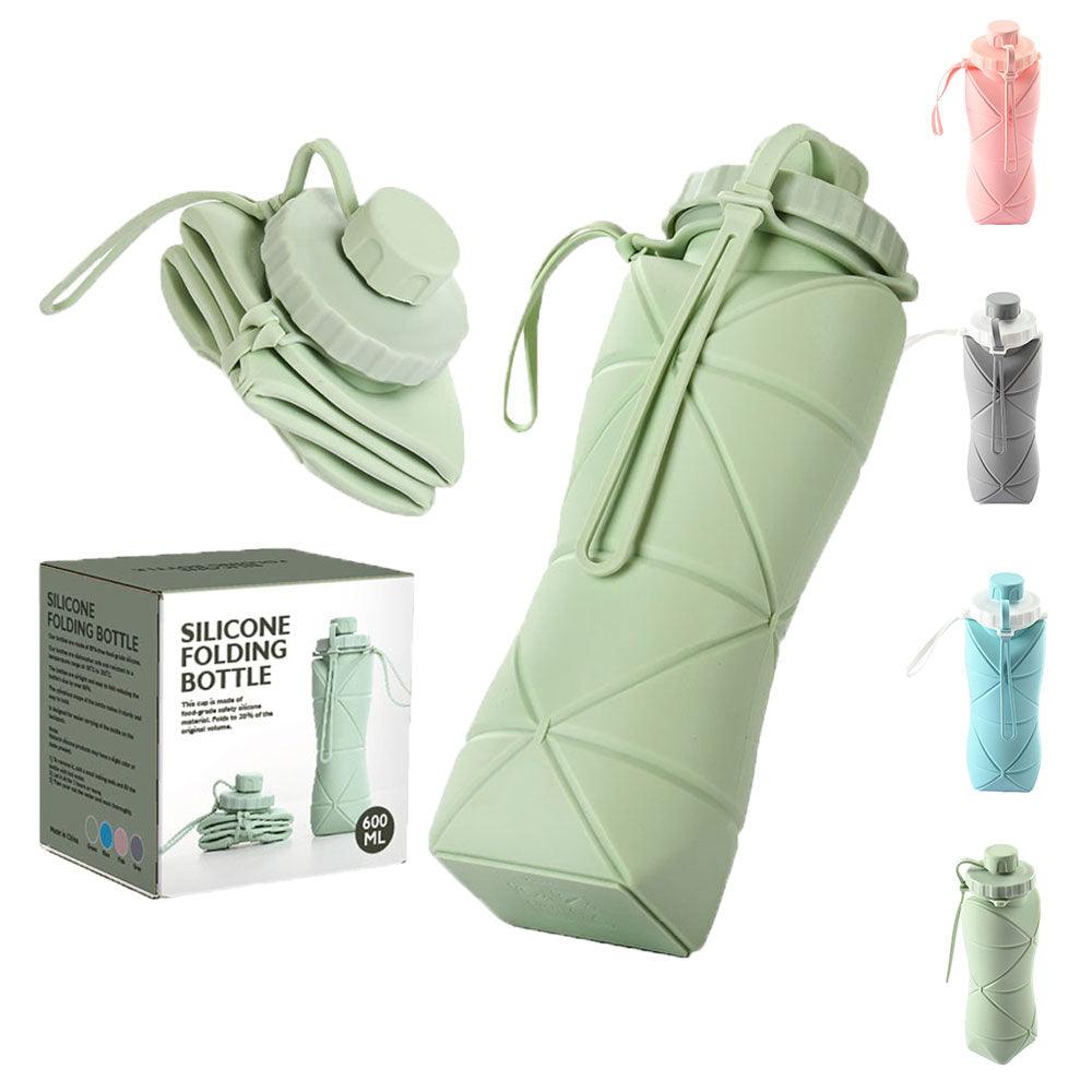 Collapsible Silicone Water Bottle- 600ml