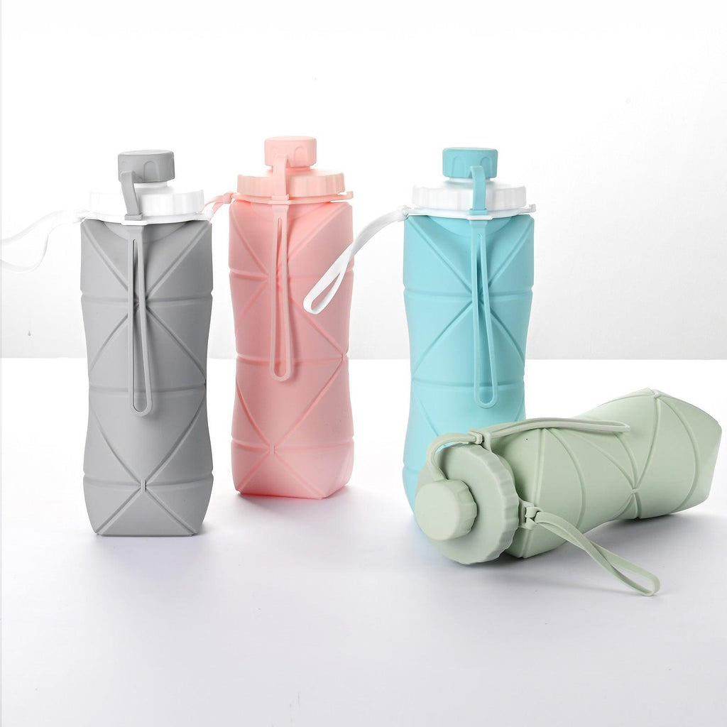 Collapsible Silicone Water Bottle- 600ml